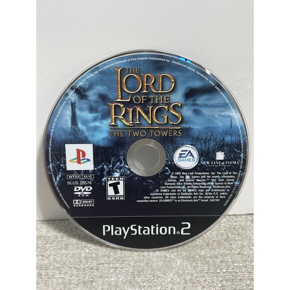 The Lord of the Rings: The Two Towers (PlayStation 2) - Disc Only - Picture 1 of 4